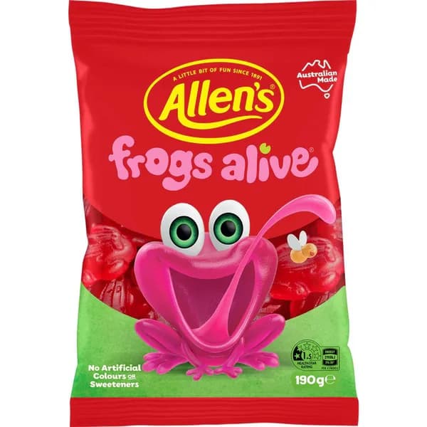 Allen's Frogs Alive
